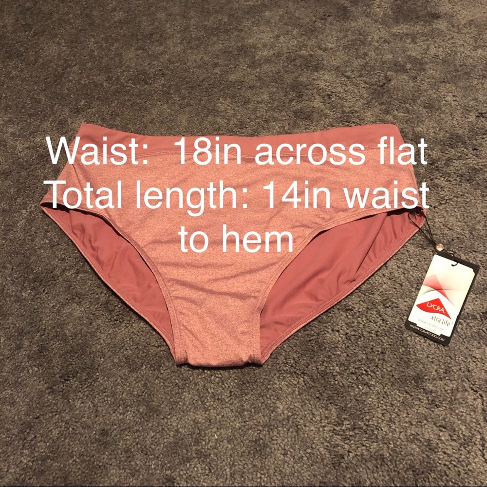 NWT! Calia wide banded bikini bottom.